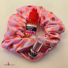 Checkered Finish: Scrunchie+ Duo "Peach Burst" *CAPPED PRE-ORDER*