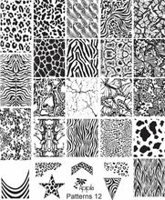 Apipila: Stamping Plate "Patterns 12" *CAPPED PRE-ORDER*