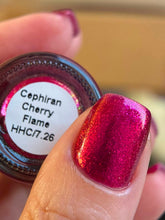 Indie Polish by Patty Lopes: SINGLE "Cephiran Cherry Flame" *CAPPED PRE-ORDER*