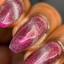 Indie Polish by Patty Lopes: DUO "Cephiran Cherry Flame" and "Prismatic Phoenix Heart" (Magnetic) *CAPPED PRE-ORDER*