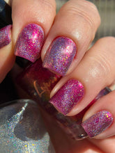 Indie Polish by Patty Lopes: DUO "Cephiran Cherry Flame" and "Prismatic Phoenix Heart" (Magnetic) *CAPPED PRE-ORDER*