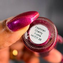 Indie Polish by Patty Lopes: SINGLE "Cephiran Cherry Flame" *CAPPED PRE-ORDER*