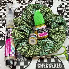 Checkered Finish: Indie-pendence Scrunchie+ Duo "Morning Garden Dew" *CAPPED PRE-ORDER*
