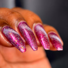 Indie Polish by Patty Lopes: DUO "Cephiran Cherry Flame" and "Prismatic Phoenix Heart" (Magnetic) *CAPPED PRE-ORDER*