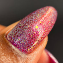 Indie Polish by Patty Lopes: DUO "Cephiran Cherry Flame" and "Prismatic Phoenix Heart" (Magnetic) *CAPPED PRE-ORDER*