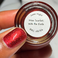 1422 Designs: "Miss Scarlett. With the Knife." (Magnetic) *CAPPED PRE-ORDER*