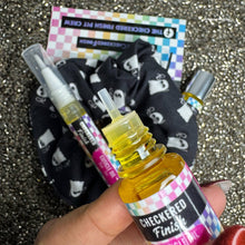 Checkered Finish: Hellaween "Phantom Fluff Scrunchie+ Duo" *CAPPED PRE-ORDER*