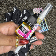 Checkered Finish: Hellaween "Phantom Fluff Scrunchie+ Duo" *CAPPED PRE-ORDER*