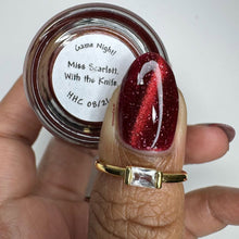 1422 Designs: "Miss Scarlett. With the Knife." (Magnetic) *CAPPED PRE-ORDER*