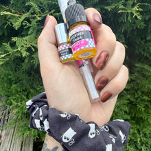 Checkered Finish: Hellaween "Phantom Fluff Scrunchie+ Duo" *CAPPED PRE-ORDER*