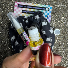 Checkered Finish: Hellaween "Phantom Fluff Scrunchie+ Duo" *CAPPED PRE-ORDER*