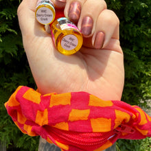 Checkered Finish: Scrunchie+ Duo "Cherry Cream Crush" *CAPPED PRE-ORDER*