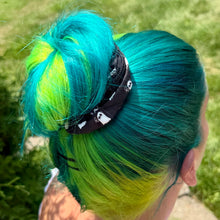 Checkered Finish: Hellaween "Phantom Fluff Scrunchie+ Duo" *CAPPED PRE-ORDER*