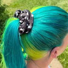 Checkered Finish: Hellaween "Phantom Fluff Scrunchie+ Duo" *CAPPED PRE-ORDER*