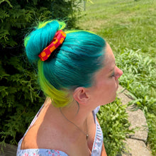 Checkered Finish: Scrunchie+ Duo "Cherry Cream Crush" *CAPPED PRE-ORDER*