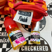 Checkered Finish: Scrunchie+ Duo "Cherry Cream Crush" *CAPPED PRE-ORDER*