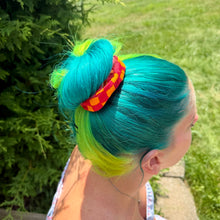 Checkered Finish: Scrunchie+ Duo "Cherry Cream Crush" *CAPPED PRE-ORDER*