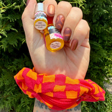 Checkered Finish: Scrunchie+ Duo "Cherry Cream Crush" *CAPPED PRE-ORDER*