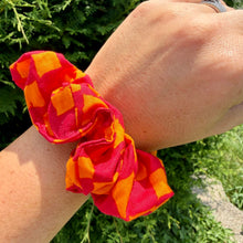 Checkered Finish: Scrunchie+ Duo "Cherry Cream Crush" *CAPPED PRE-ORDER*
