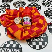Checkered Finish: Scrunchie+ Duo "Cherry Cream Crush" *CAPPED PRE-ORDER*