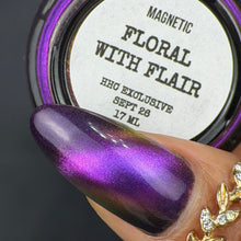 Victorian Varnish: "Floral with Flair" (Magnetic) *CAPPED PRE-ORDER*