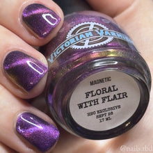 Victorian Varnish: "Floral with Flair" (Magnetic) *CAPPED PRE-ORDER*