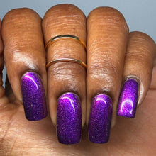 Lurid Lacquer: ENCORE "Purple Eyed Shadow Daddy 2.0" (Magnetic) *CAPPED PRE-ORDER*