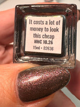 Checkered Finish: Charity "It Costs a Lot of Money to Look This Cheap!" *CAPPED PRE-ORDER*