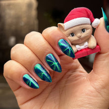 Indie Polish by Patty Lopes: Holiday Magnet "Kitten With a Christmas Giftbox" *CAPPED PRE-ORDER*