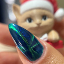 Indie Polish by Patty Lopes: Holiday Magnet "Kitten With a Christmas Giftbox" *CAPPED PRE-ORDER*