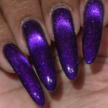Lurid Lacquer: ENCORE "Purple Eyed Shadow Daddy 2.0" (Magnetic) *CAPPED PRE-ORDER*