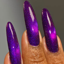 Lurid Lacquer: ENCORE "Purple Eyed Shadow Daddy 2.0" (Magnetic) *CAPPED PRE-ORDER*
