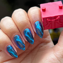 Indie Polish by Patty Lopes: Holiday Magnet "Kitten With a Christmas Giftbox" *CAPPED PRE-ORDER*