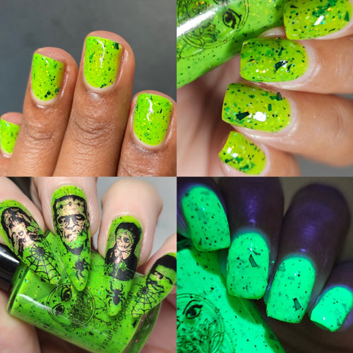 Crystal Knockout has created a polish for Halloween this month at HHC!

