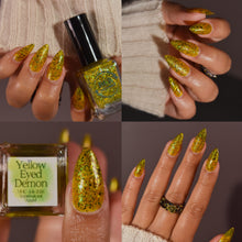BCB Lacquers: "Yellow Eyed Demon" *CAPPED PRE-ORDER*