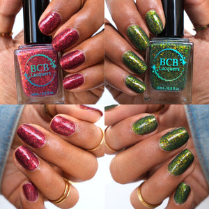 BCB Lacquers: Holiday Duo "We're The Wet Bandits" and "Credit Card? You Got It!" *CAPPED PRE-ORDER*