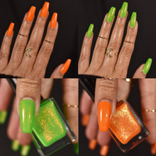BCB Lacquers: Halloween Duo "Franken-Fire!" and "Caught Off Gourd" *OVERSTOCK*
