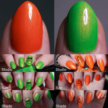 BCB Lacquers: Halloween Duo "Franken-Fire!" and "Caught Off Gourd" *OVERSTOCK*