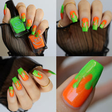 BCB Lacquers: Halloween Duo "Franken-Fire!" and "Caught Off Gourd" *OVERSTOCK*