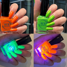 BCB Lacquers: Halloween Duo "Franken-Fire!" and "Caught Off Gourd" *OVERSTOCK*