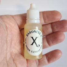 Baroness X: ENCORE New Moon Cuticle Oil Dropper "London Fog Latte" *OVERSTOCK*