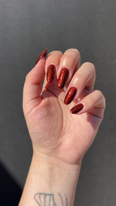 Cracked Polish: Halloween "Clotted" *OVERSTOCK*