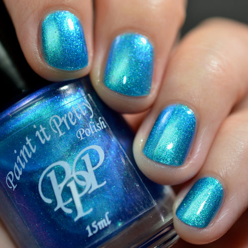 Paint It Pretty Polish continues their 'Roller Coasters' series with a polish inspired by the Manta at Seaworld!

