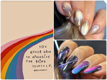 Penelope Luz: Pride Duo "Born This Way" (Magnetic) and "Never Apologize" (Magnetic) *OVERSTOCK*