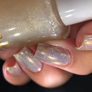Elbe Nail Polish: DUO "Glass Wing" and "Crystal Shine" OVERSTOCK