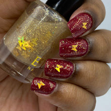 ELBE Nail Polish: DUO "Red Admiral" and "Heavenly Gold" OVERSTOCK