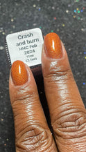 Lilypad Lacquer: SINGLE BOTTLE "Crash and Burn" OVERSTOCK