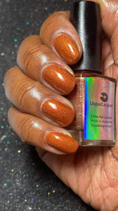 Lilypad Lacquer: SINGLE BOTTLE "Crash and Burn" OVERSTOCK