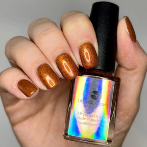 Lilypad Lacquer: SINGLE BOTTLE "Crash and Burn" OVERSTOCK