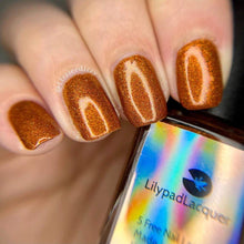 Lilypad Lacquer: SINGLE BOTTLE "Crash and Burn" OVERSTOCK